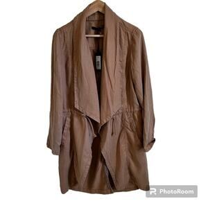 Max jeans‎ women’s jacket small NWT tan oversized